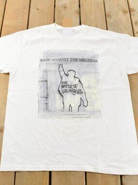 1999 Rage Against The Machine The Battle Of Los Angeles Band T-Shirt